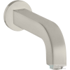 Hansgrohe AXOR CITTERIO 16,5 cm-es kádkifolyó,rozsdamentes acél hatású 39410800