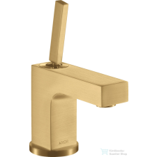 Hansgrohe AXOR CITTERIO 80 mosdó csaptelep automata leeresztővel,szálcsiszolt arany hatású 39015250 csaptelep