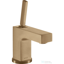 Hansgrohe AXOR CITTERIO 80 mosdó csaptelep automata leeresztővel,szálcsiszolt bronz 39015140 csaptelep