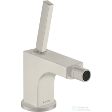 Hansgrohe AXOR Citterio bidé csaptelep automata leeresztővel,rozsdamentes acél hatású 39210800 csaptelep