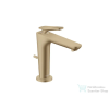 Hansgrohe AXOR CITTERIO C 125 hidegindításos mosdó csaptelep négyszög metszéses fogantyúval, automata leeresztővel, szálcsiszolt bronz 49031140
