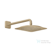 Hansgrohe AXOR CITTERIO C Ecosmart 27x27 cm-es fejzuhany zuhanykarral,szálcsiszolt bronz 28791140