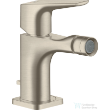 Hansgrohe AXOR Citterio E bidé csaptelep automata leeresztővel,szálcsiszolt nikkel 36121820 csaptelep