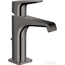 Hansgrohe AXOR CITTERIO E mosdó csaptelep automata leeresztővel,polírozott fekete króm 36110330 csaptelep