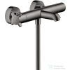 Hansgrohe AXOR Citterio E termosztátos kádtöltő csaptelep zuhanyszett nélkül,polírozott fekete króm 36140330