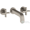 Hansgrohe AXOR Citterio falsík alatti mosdó csaptelep 22,2 cm-es kifolyóval,rozsdamentes acél hatású 39143800