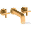Hansgrohe AXOR Citterio falsík alatti mosdó csaptelep 22,2 cm-es kifolyóval,szálcsiszolt arany hatású 39143250