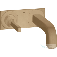 Hansgrohe AXOR Citterio falsík alatti mosdó csaptelep dekorlappal,szálcsiszolt bronz 39112140 csaptelep