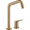 Hansgrohe AXOR Citterio M 2 üléses mosogató csaptelep DN15, szálcsiszolt bronz 34820140