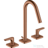 Hansgrohe AXOR CITTERIO M 3 üléses mosdó csaptelep automata leeresztővel,szálcsiszolt vörös arany hatású 34133310