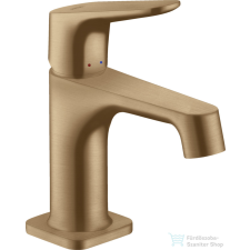Hansgrohe AXOR CITTERIO M mosdó csaptelep automata leeresztővel,szálcsiszolt bronz 34016140 csaptelep