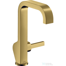 Hansgrohe AXOR CITTERIO magasított mosdó csaptelep leeresztő nélkül,polírozott arany hatású 39037990 csaptelep