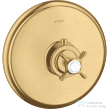 Hansgrohe Axor Montreux falsík alatti termosztátos színkészlet,szálcsiszolt arany hatású 16810250 csaptelep