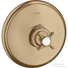Hansgrohe Axor Montreux falsík alatti termosztátos színkészlet,szálcsiszolt bronz 16810140 csaptelep
