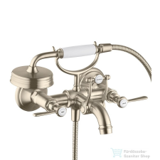 Hansgrohe AXOR MONTREUX kétkaros kádcsaptelep, szálcsiszolt nikkel 16551820 csaptelep