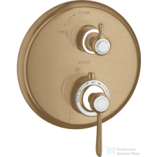 Hansgrohe Axor Montreux termosztátos falsík alatti kád/zuhany csaptelep,szálcsiszolt bronz 16801140 csaptelep