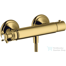 Hansgrohe Axor Montreux termosztátos zuhany csaptelep zuhanyszett nélkül,polírozott arany hatású 16261990 csaptelep