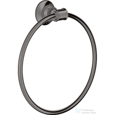 Hansgrohe Axor Montreux törölközőtartó gyűrű,polírozott fekete króm 42021330 fürdőszoba kiegészítő