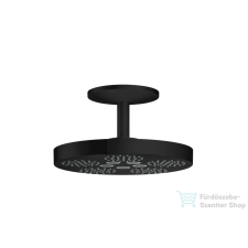 Hansgrohe AXOR ONE 280 fejzuhany 2 jet mennyezeti csatlakozással, matt fekete 48494670 csaptelep