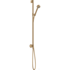 Hansgrohe AXOR ONE 75 Ecosmart zuhanyszett 1jet, gégecső csatlakozóval,szálcsiszolt bronz 48791140 csaptelep
