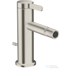 Hansgrohe AXOR ONE bidé csaptelep automata leeresztővel,rozsdamentes acél hatású 48210800 csaptelep