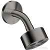 Hansgrohe AXOR ONE Ecosmart fejzuhany zuhanykarral,1 jet,polírozott fekete króm 48490330