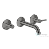 Hansgrohe AXOR ONE falsík alatti mosdó csaptelep 16 cm-es kifolyóval, polírozott fekete króm 48150330