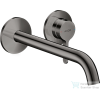 Hansgrohe AXOR ONE falsík alatti mosdócsaptelep 22 cm-es kifolyóval,nem zárható leeresztővel,Polírozott fekete króm 48120330