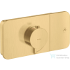 Hansgrohe AXOR ONE termosztátos falsík alatti kád /zuhany csaptelep,szálcsiszolt arany hatású 45711250