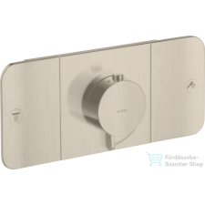 Hansgrohe AXOR ONE termosztátos falsík alatti kád /zuhany csaptelep,szálcsiszolt nikkel 45712820 csaptelep