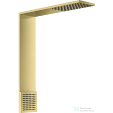 Hansgrohe AXOR SHOWERCOMPOSATION fejzuhany vállzuhannyal,alaptest nélkül,szálcsiszolt sárgaréz hatású 12593950 csaptelep