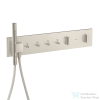 Hansgrohe AXOR SHOWERCOMPOSITION 4 utas termosztátos falsík alatti kád /zuhany csaptelep,rozsdamentes acél hatású 12573800