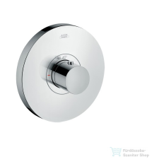 Hansgrohe Axor ShowerSelect Round termosztátos falsík alatti highflow csaptelep, szálcsiszolt nikkel 36721820 csaptelep