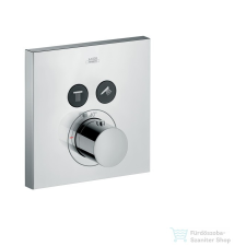 Hansgrohe Axor ShowerSelect Square falsík alatti termosztátos csaptelep 2 fogyasztóhoz 36715000 csaptelep