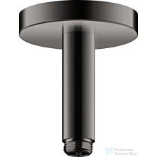 Hansgrohe AXOR SHOWERSOLUTION 10 cm-es mennyezeti zuhanykar, polírozott fekete króm 26432330 csaptelep