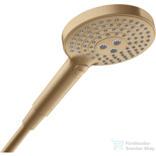 Hansgrohe AXOR SHOWERSOLUTION 120 3 funkciós kézi zuhany,szálcsiszolt bronz 26050140 csaptelep