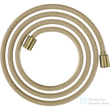 Hansgrohe AXOR SHOWERSOLUTION 200 cm-es textilszálas zuhanycső,szálcsiszolt sárgaréz hatású 28290950 csaptelep