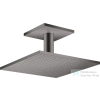 Hansgrohe AXOR SHOWERSOLUTIONS 300/300 fejzuhany mennyezeti zuhanykarral 1 jet,szálcsiszolt fekete króm 35316340