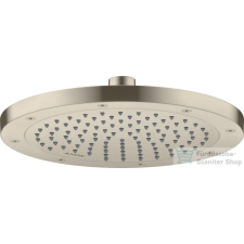 Hansgrohe AXOR SHOWERSOLUTIONS Ecosmart+ 24,5 cm-es fejzuhany, szálcsiszolt nikkel 35389820 csaptelep
