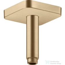 Hansgrohe AXOR SHOWERSOLUTIONS Softsquare 10 cm-es mennyezeti zuhanykar, szálcsiszolt bronz 26965140 csaptelep