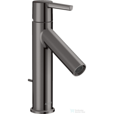 Hansgrohe AXOR STARCK 100 mosdó csaptelep automata leeresztővel, polírozott fekete króm 10001330 csaptelep