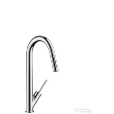 Hansgrohe Axor Starck egykaros konyhai csaptelep kihúzható kifolyóval DN15, króm 10821000 csaptelep