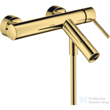 Hansgrohe AXOR STARCK kádtöltő csaptelep zuhanyszett nélkül, polírozott arany hatású 10411990 csaptelep