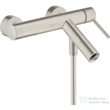 Hansgrohe AXOR STARCK kádtöltő csaptelep zuhanyszett nélkül, rozsdamentes acél hatású 10411800 csaptelep