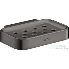 Hansgrohe AXOR UNIVERSAL CIRCULAR fali szappantartó,polírozott fekete króm 42805330 fürdőszoba kiegészítő