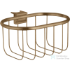 Hansgrohe AXOR UNIVERSAL MONTREUX 160/83 szappantartó kosár Unica zuhanyrúdra,szálcsiszolt bronz 42066140