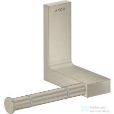 Hansgrohe AXOR UNIVERSAL RECTANGULAR wc papír tartó,szálcsiszolt nikkel 42656820 fürdőszoba kiegészítő