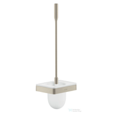 Hansgrohe AXOR UNIVERSAL SOFTSQUARE fali wc kefe tartó,rozsdamentes acél hatású 42835800 takarító és háztartási eszköz
