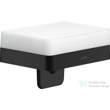 Hansgrohe AXOR UNIVERSAL SOFTSQUARE folyékonyszappan-adagoló,matt fekete 42819670 fürdőszoba kiegészítő