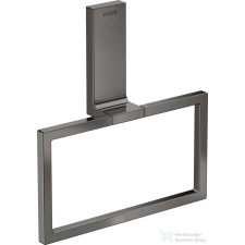 Hansgrohe AXOR UNIVERSAL törölközőtartó gyűrű,polírozott fekete króm 42623330 fürdőszoba kiegészítő